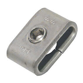 FSB52M0820IFMT: 1/2 inch 201 Stainless Steel Screw Buckle (100)